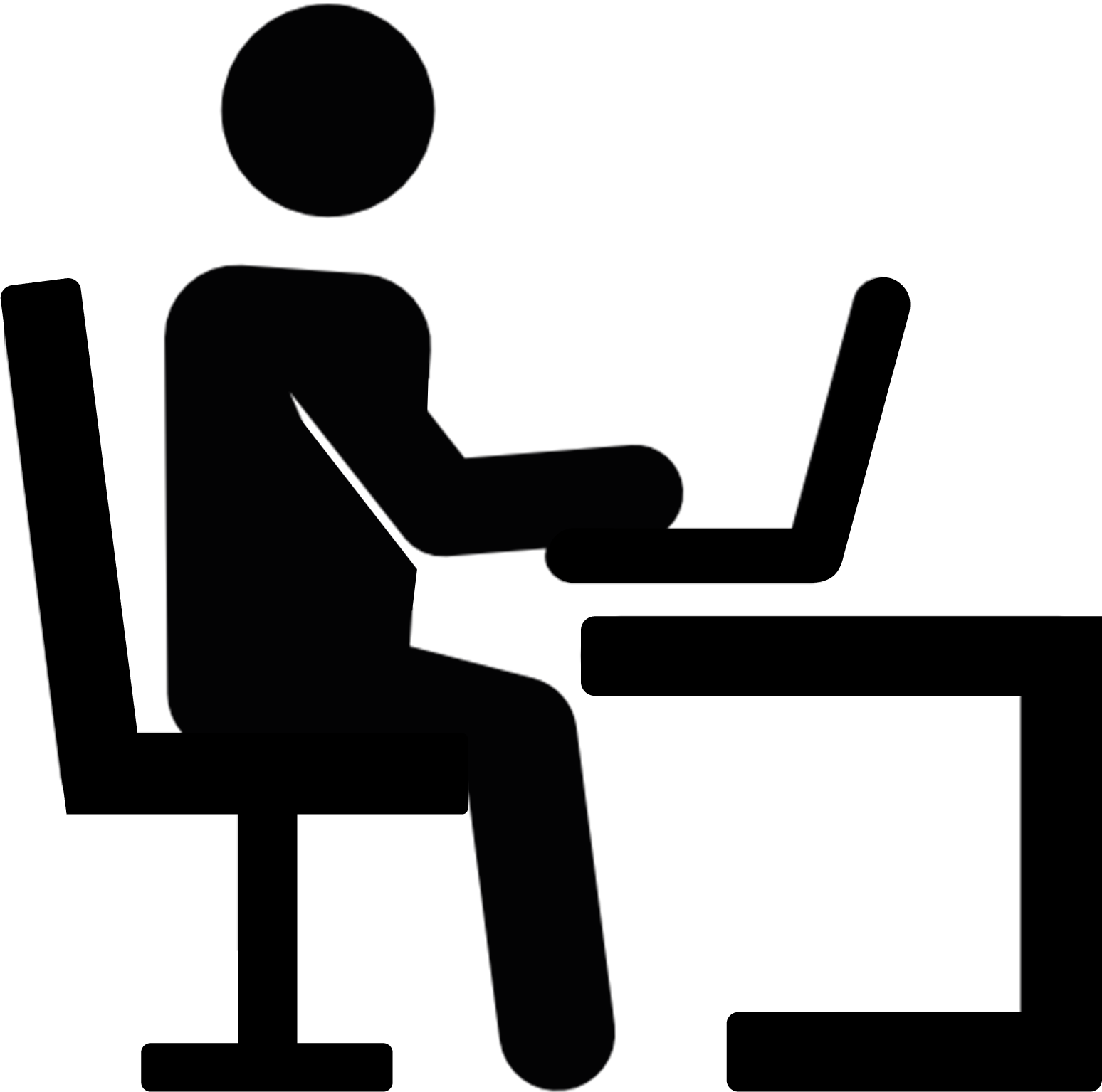 Person at Desk